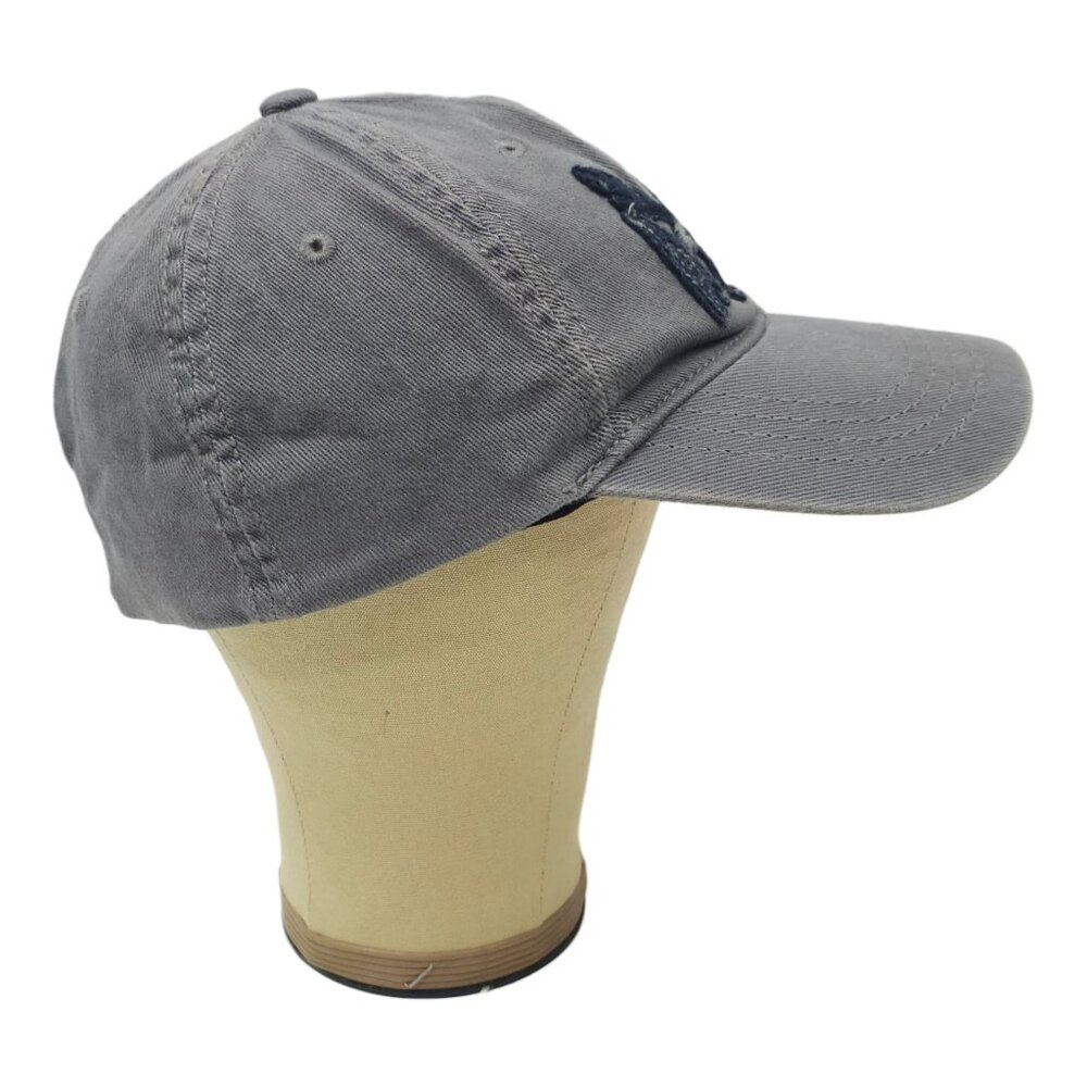 American Eagle AE Logo Dad Hat Fitted S/M Casual Streetwear Baseball Cap Gray - Picture 5 of 14